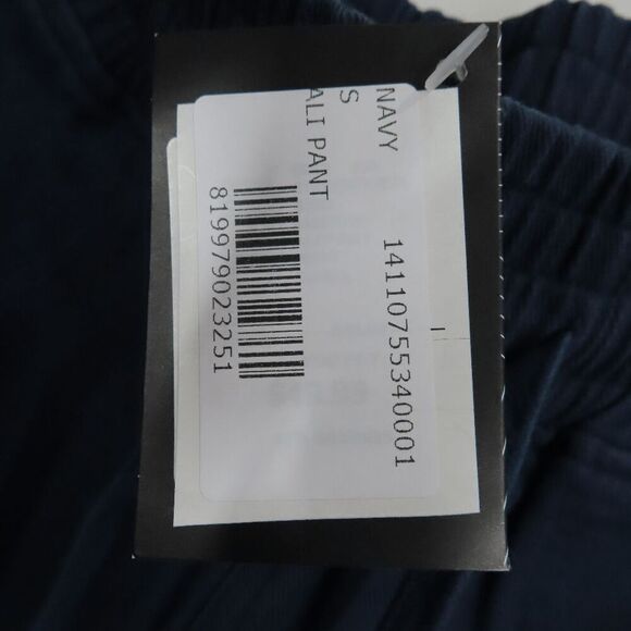 Area Stars Navy Blue Ali Cropped Drawstring Pant Small - Picture 7 of 7